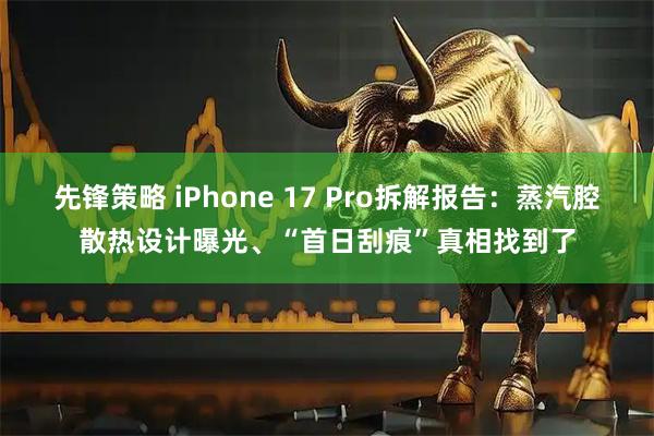 先锋策略 iPhone 17 Pro拆解报告：蒸汽腔散热设计曝光、“首日刮痕”真相找到了